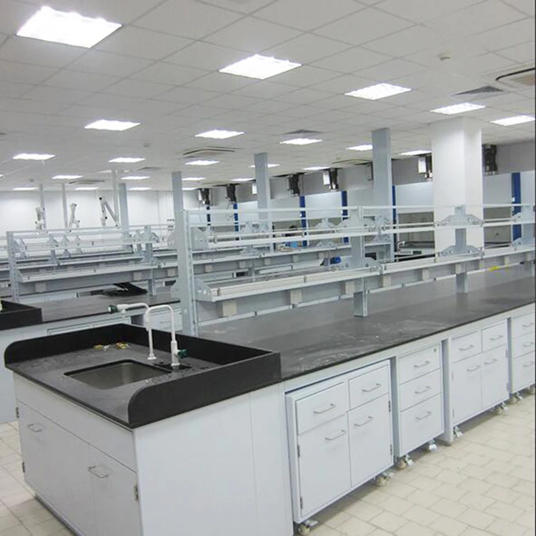 Marble table top dental clinic cabinet / High strength Dental laboratory furniture