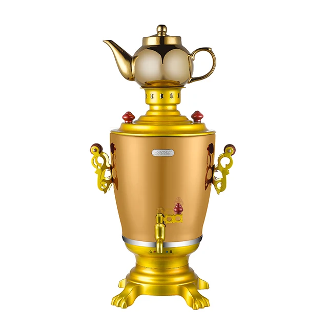 Stainless Steel Electric Turkish Samovar Tea Maker 110V