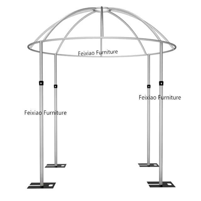 Hot Sale Hotel Wedding Party Furniture Decor Height Adjustable Metal Stand Pipe for Events