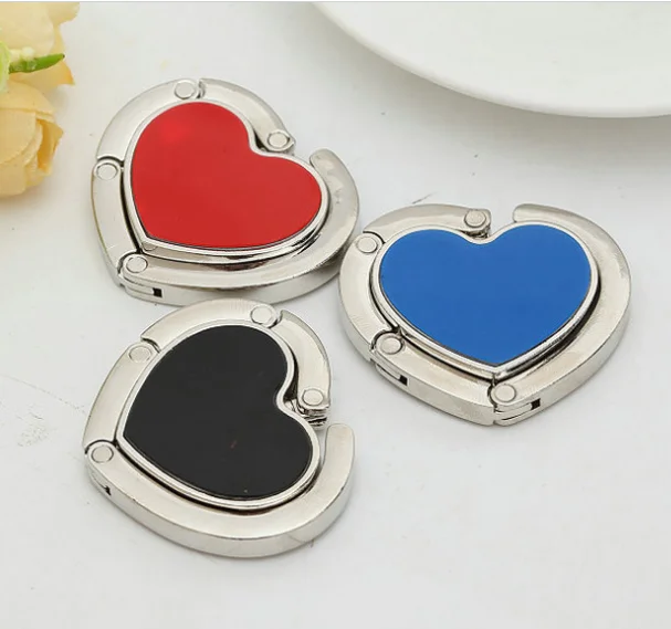 Custom Logo Folding Bag Holder Purse Hook Handbag Holder Handbag Hanger Bag Hook Bag Hanger Table Hook