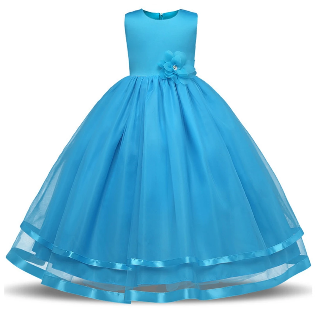 Toddler Girl tutu Dresses Best Selling Boutique Newest Design Fashion Summer Lace tulle Dress pageant party ball gown