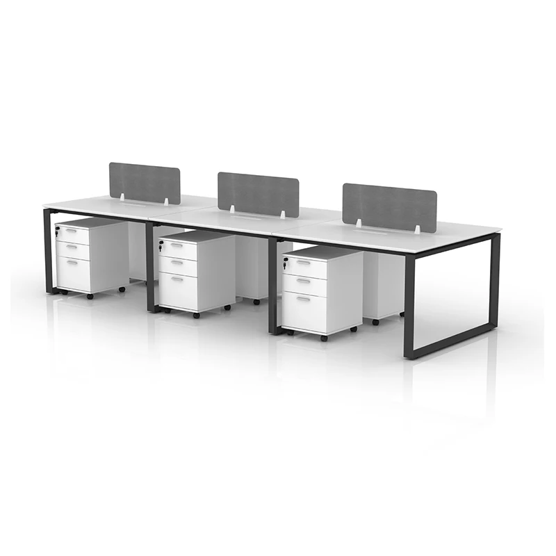 Good price call center 6 people cubicle office workstation for Philippines market