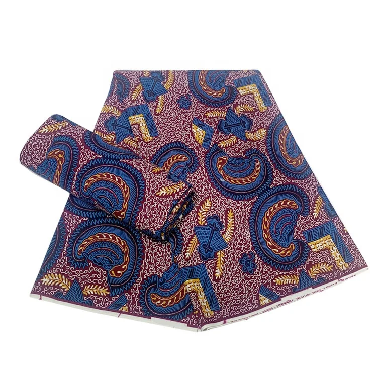 Yachitex High Quality Wholesale Wax Print Fabric African For Costume