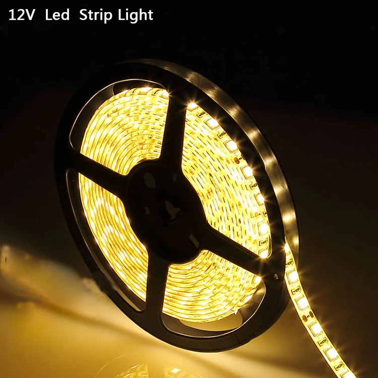 Суперъяркая Водонепроницаемая светодиодная Rgb лента 5050 Smd 300 IP65 12