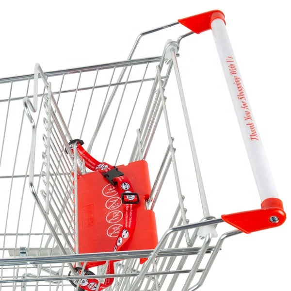Strong Grocery Store Shopping Cart With Heavy Duty Wheel
