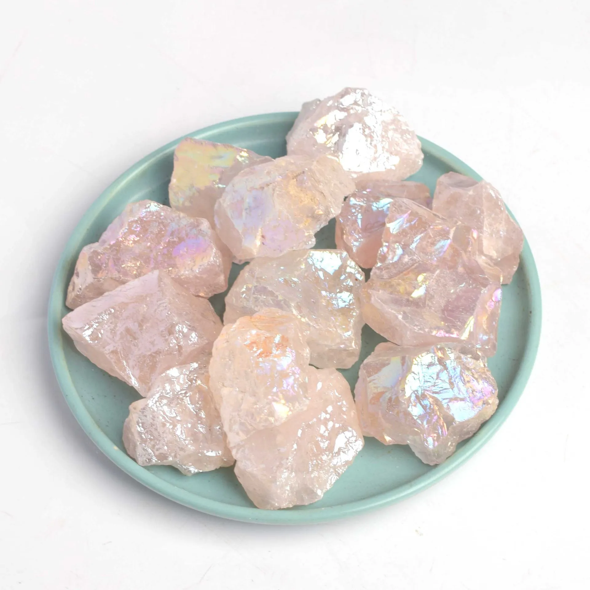 Manufacturers Crystal original stone diffuser stone white powder purple yellow green color fluorite crystal stone