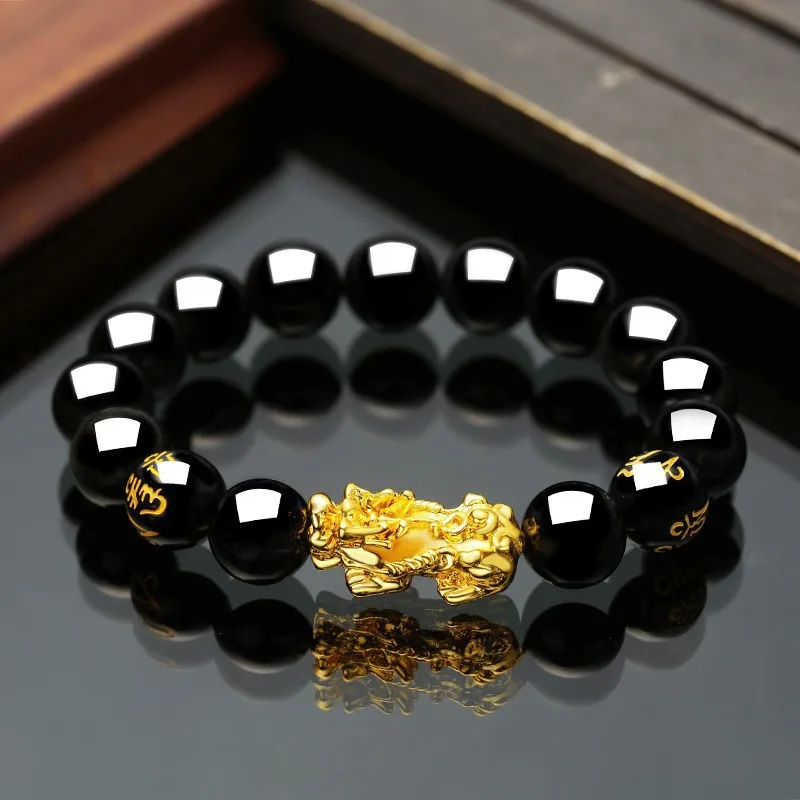 Factory Bracelet Popular lucky Mantra Protection Wealth Bracelets for Men Women Gifts