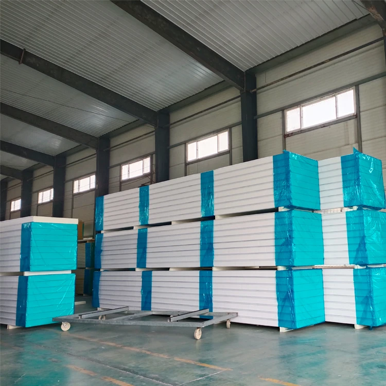 Factory price/polyurethane/fire retardant/sandwich board/cold room, wall insulation
