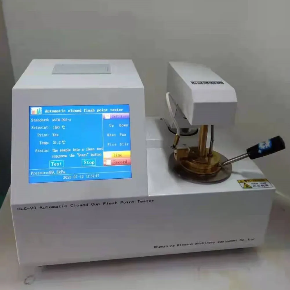 ASTM D93 тестер с закрытым стаканом для