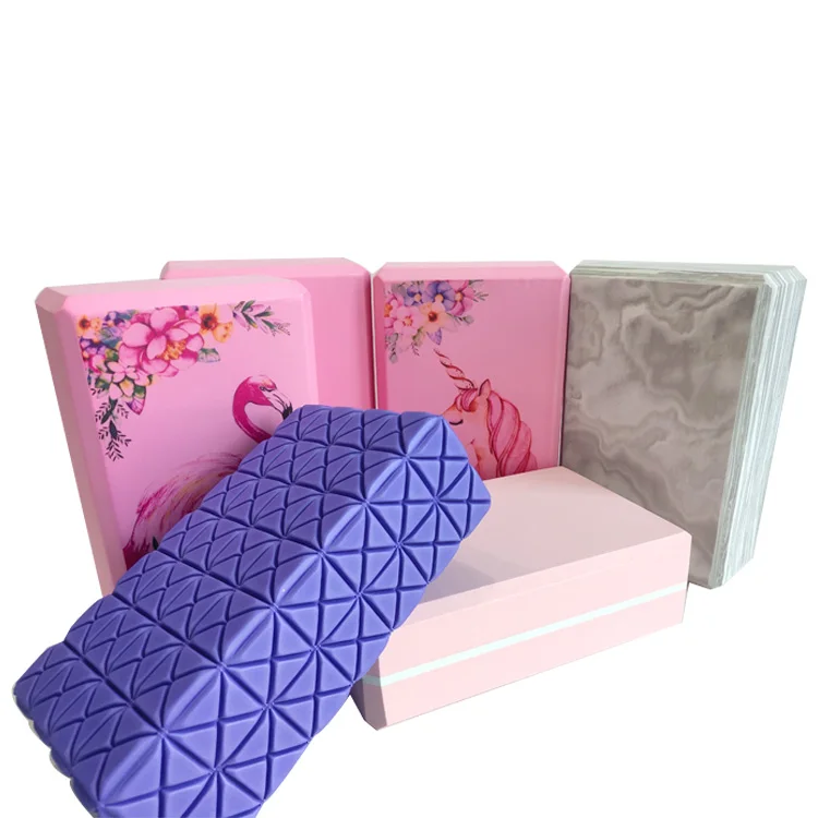 High Quality Wholesale Custom Foam Block for Yoga Beginners Pilate Brick Eva Accessories Pilates Meditation