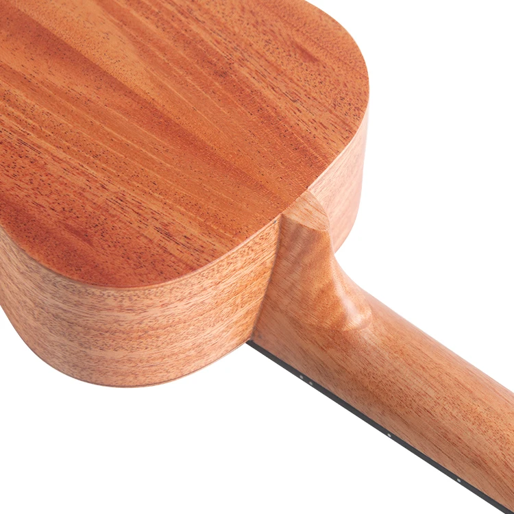 Музыкальный инструмент BESTUS, гитара из массива красного дерева, 24 дюйма, укулеле для концерта