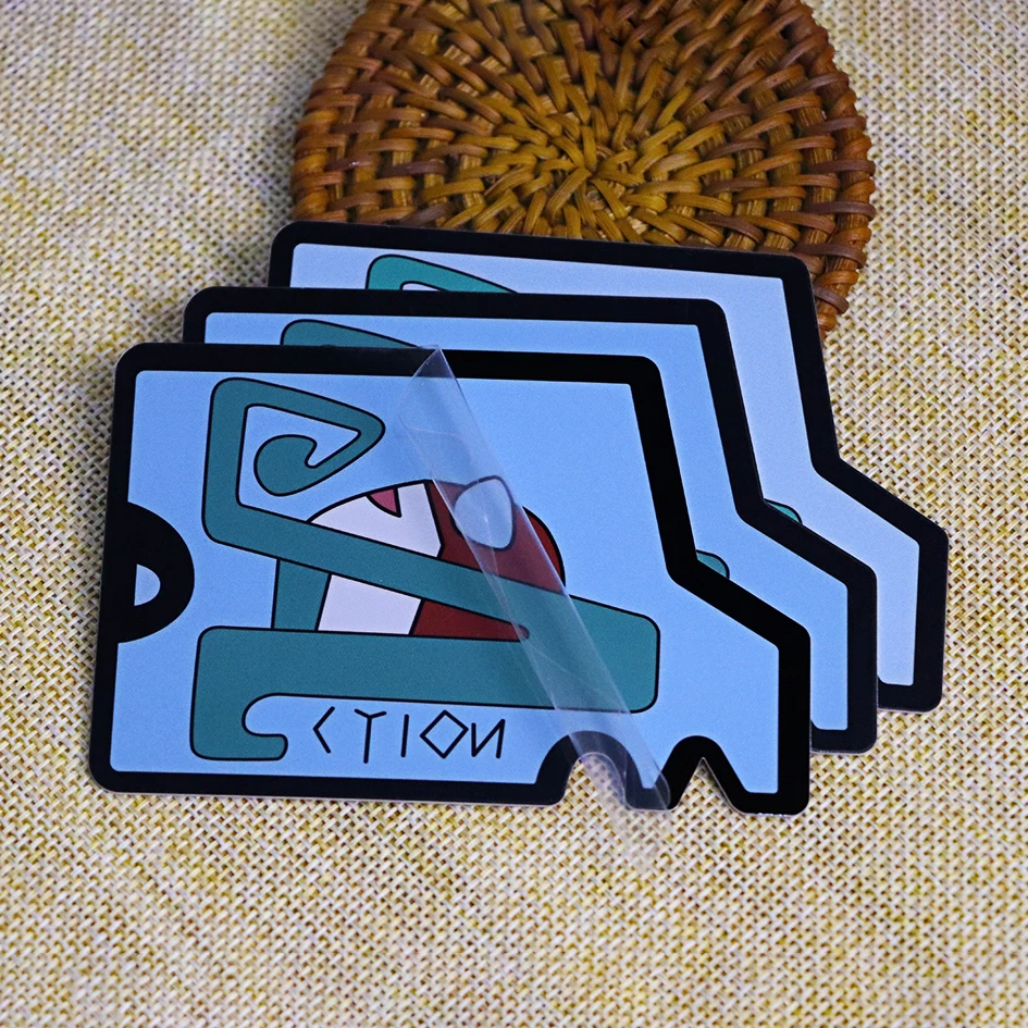 Car Shaped Gold Plastic Creative Customized Hot Stamp Business Cards