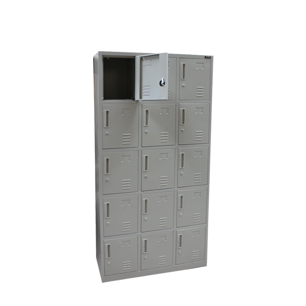 Wholesale Gym School Steel Furniture 15 Doors Steel Locker Metal Storage Lockers