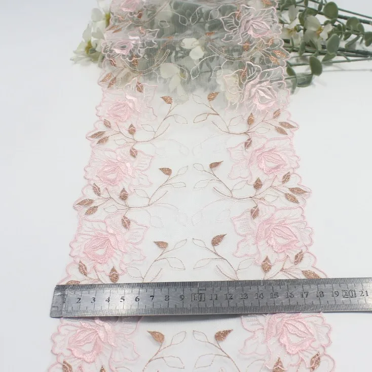 Multiple color selection lingerie lace trim Underwear lace accessories mesh cloth mesh gauze sequin Embroidery lace