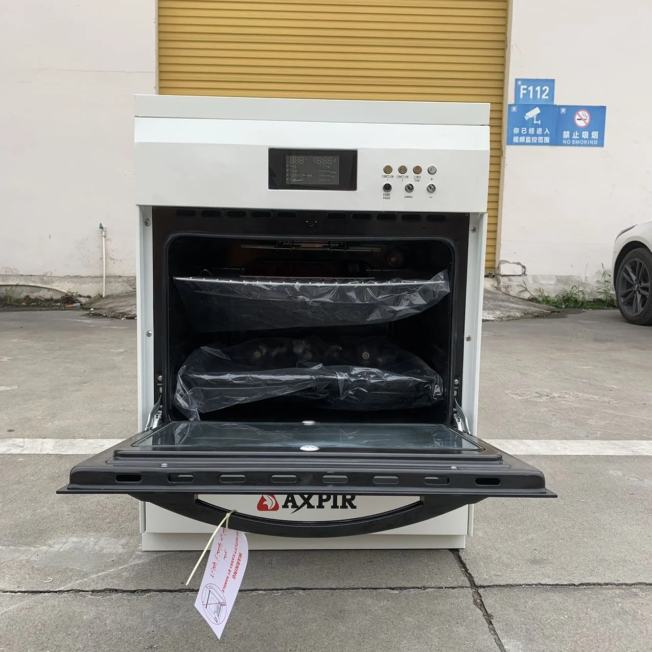 Foreign trade export high-end four-electric white one-piece oven