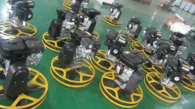 MAXMACH Concrete Power Trowel Machine 4 Blades 960Mm 140Rpm Walk-Behind Electric Power Helicopter Concrete Edger