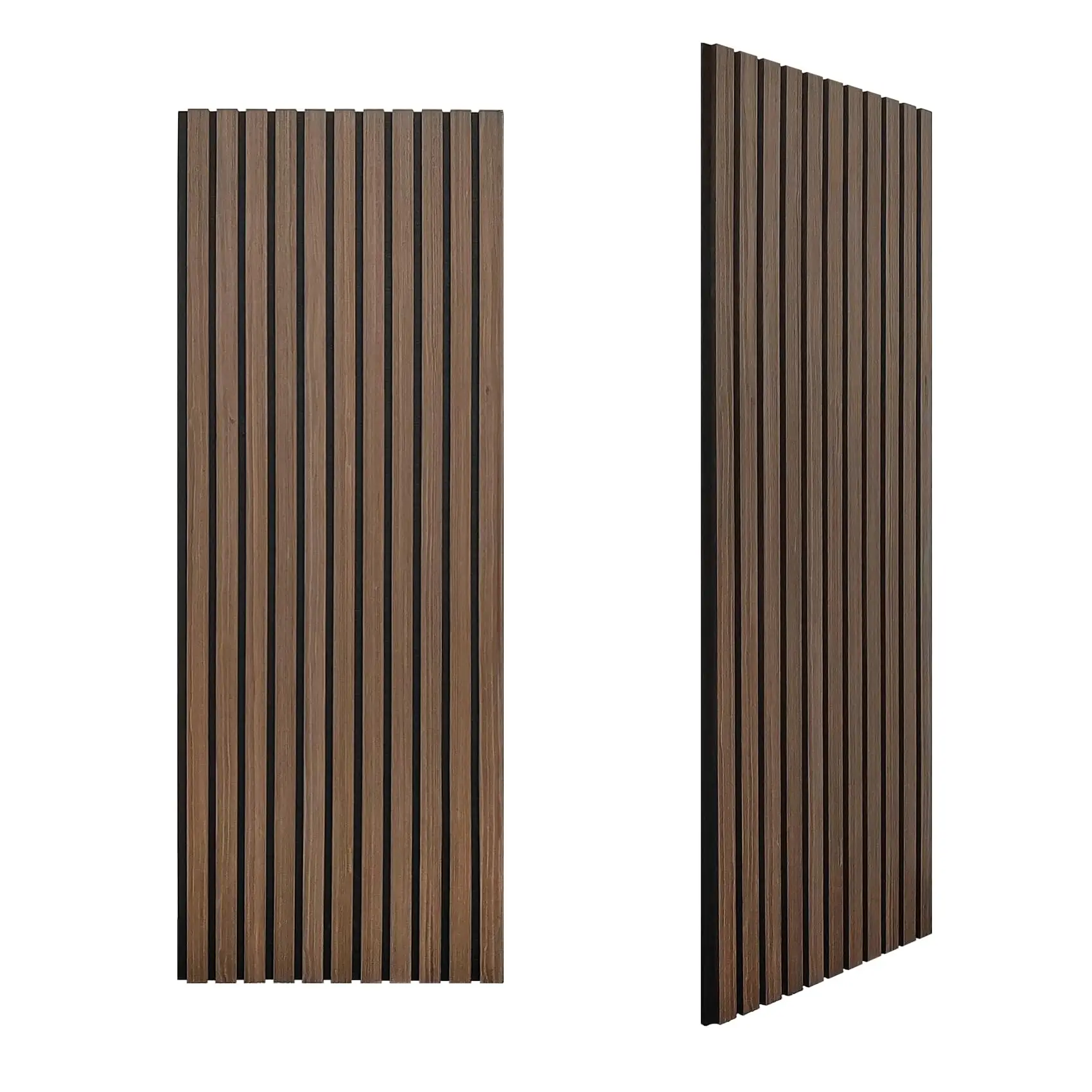 Office Ceiling Waterproof 2400Mm 2900Mm Design Flexible Custom Mdf Groved Solid Timbe Wooden Slat Acoustic Panel