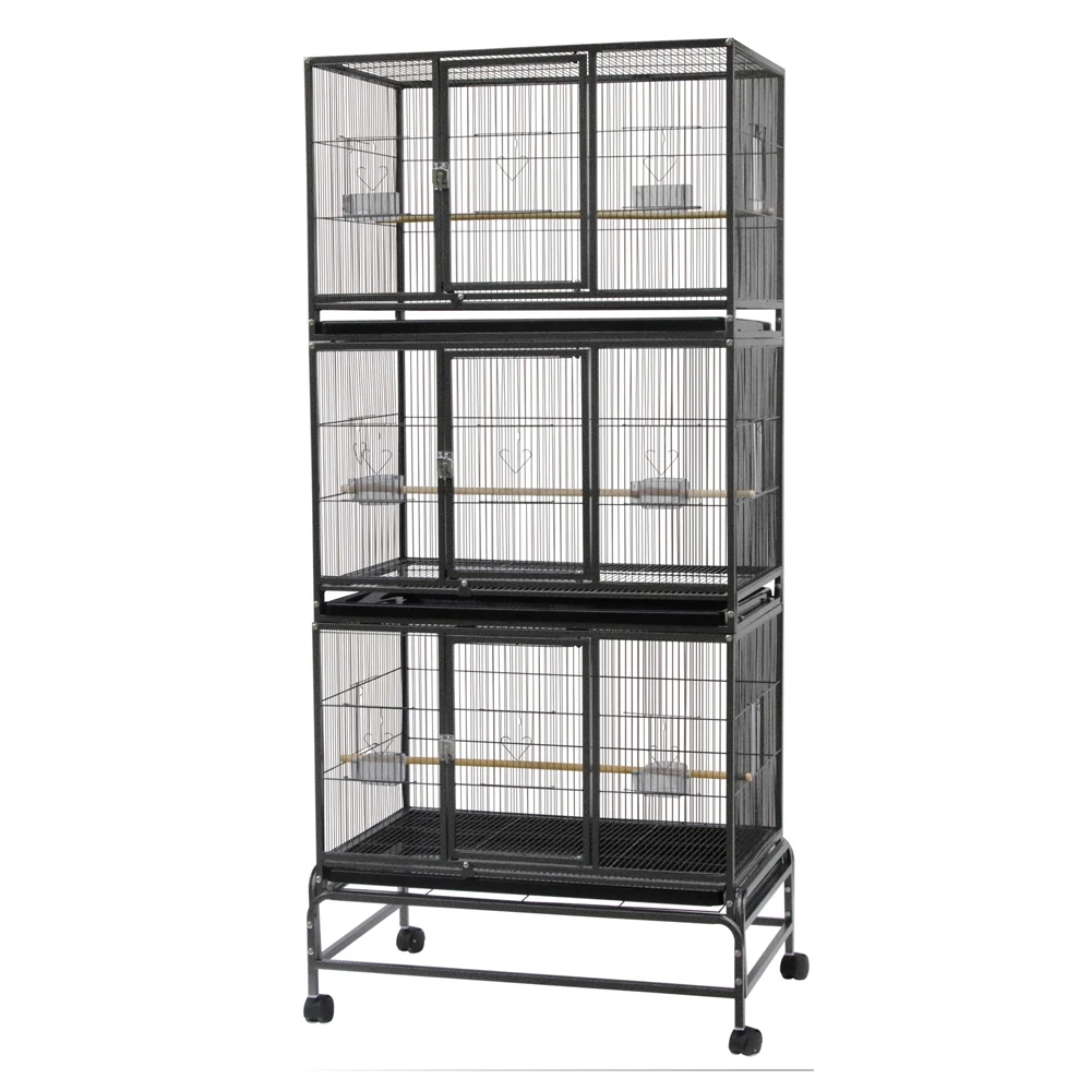 Wholesale Universal Dome Parrot Cage Indoor Small Bird Cage Show Breeding Cages