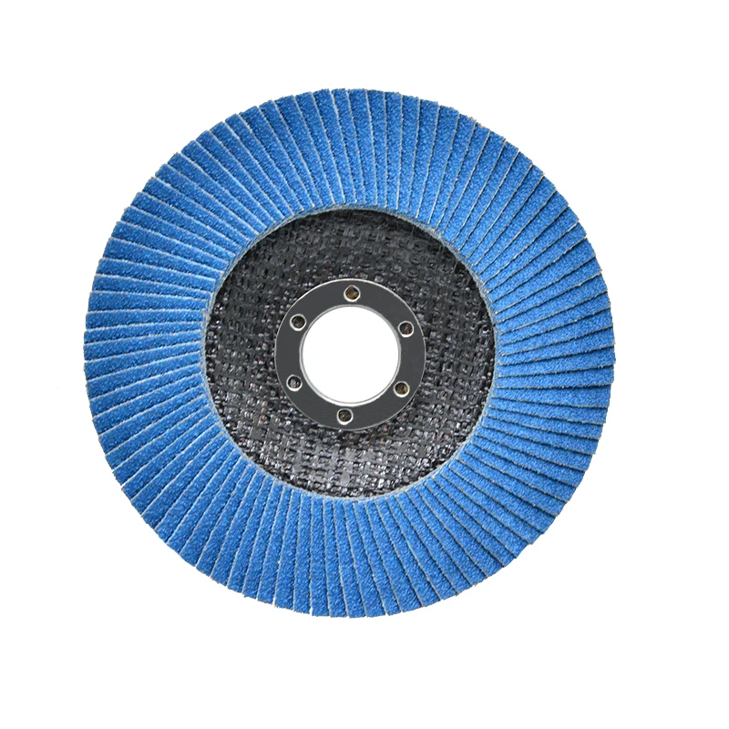 Hot sale flap disc T29 T27 150*22mm 6 inch Zirconia aluminum Oxide flap wheel for burr polishing iron metal rust removal