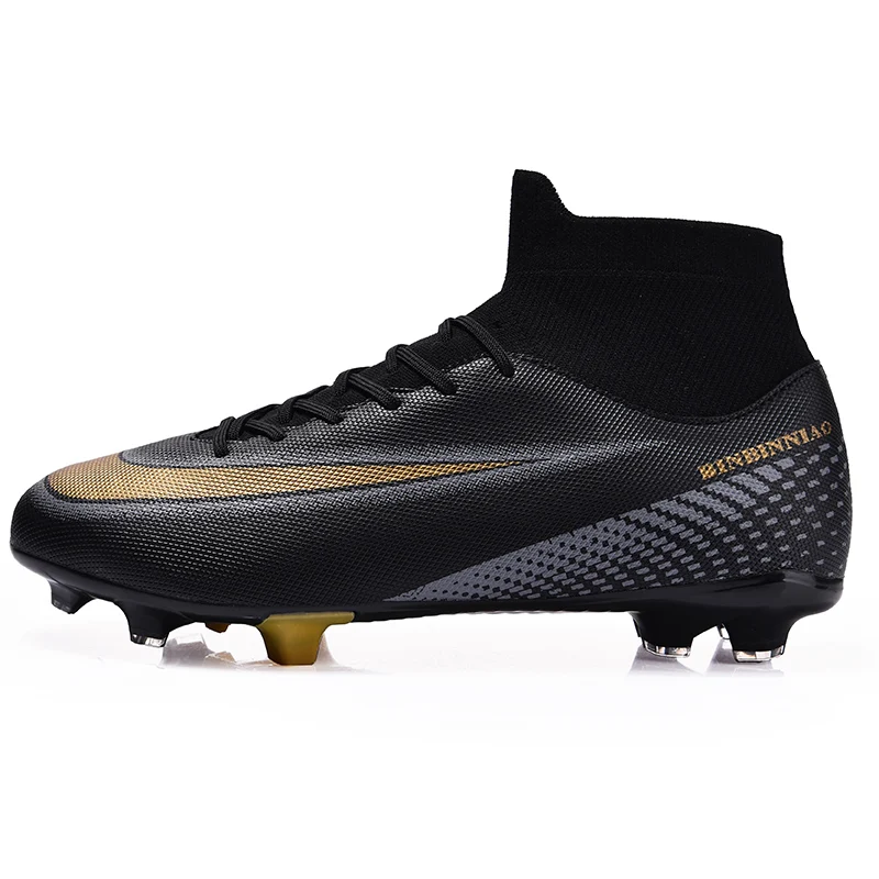 custom shoes manufacturers High Quality Outdoor Non-slip Soccer Shoes Chaussures De Football Women Men Football Shoes Boots