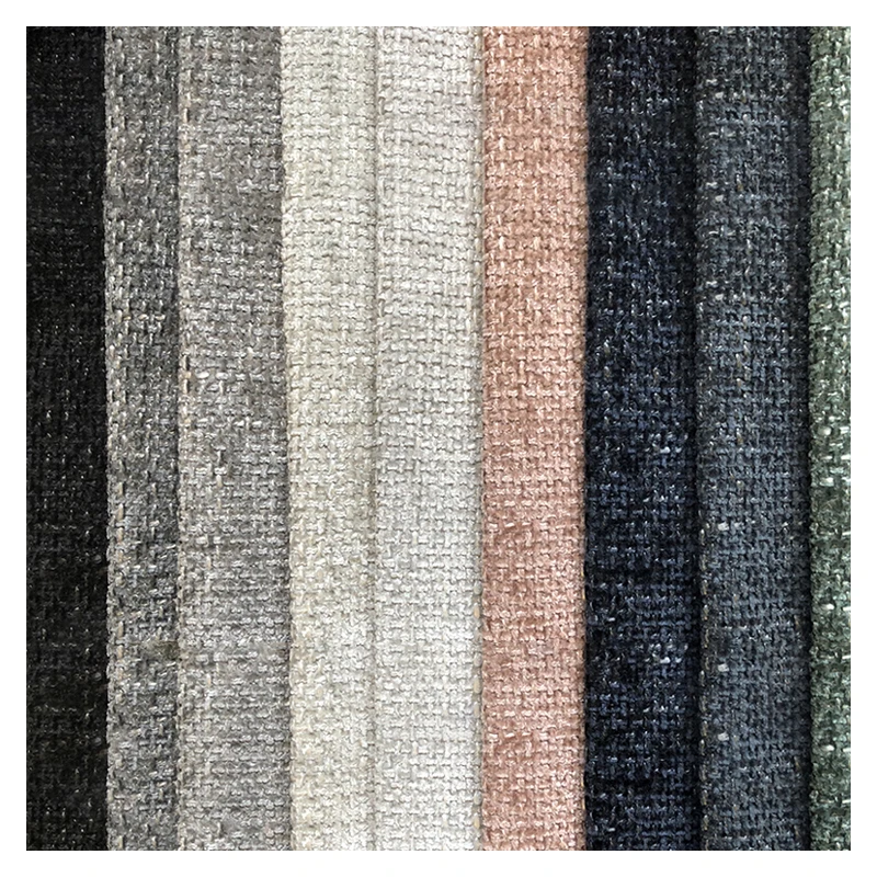 Wholesale Yarn Dyed Decorative Soft Sofa Upholstery Fabric With Chenille For Furniture