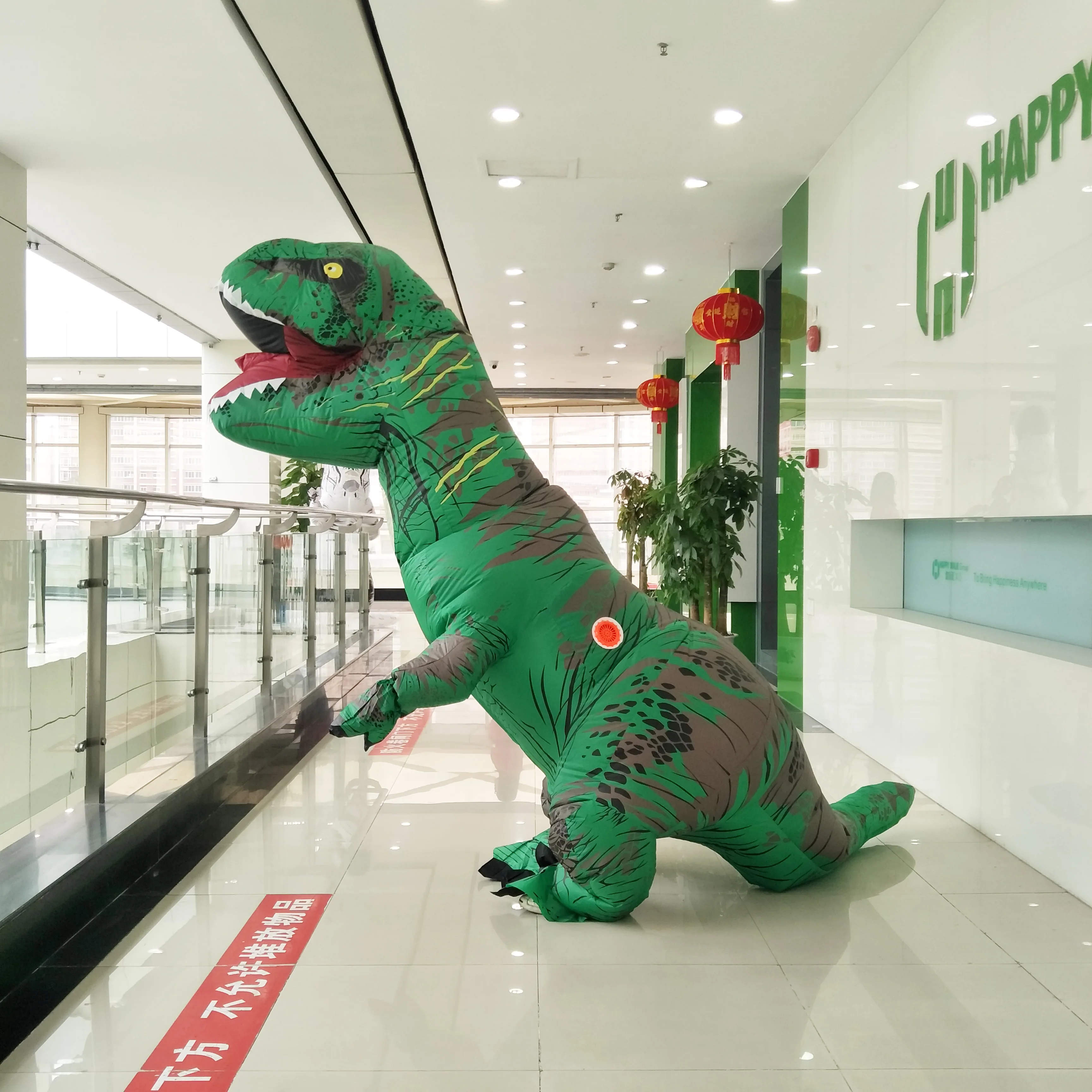 T Rex Inflatable Costume Halloween Animal Suits Anime Cosplay Dinosaur for Adult Men Women Kids Dino Cartoon Halloween Costume