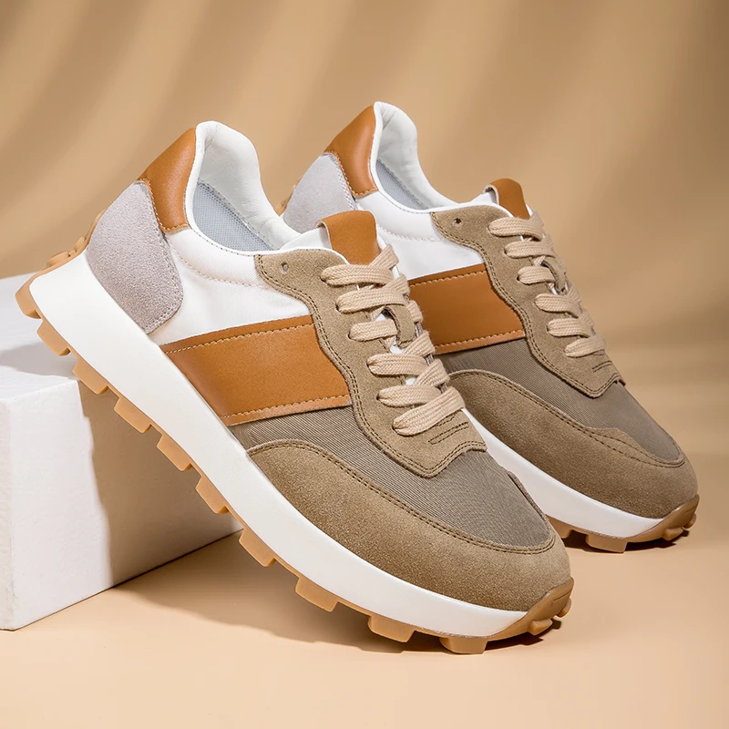 Men fashion Sneakers Comfortable Forrest Gump Shoes Lightweight and Walking Style Shoes Men Casual Shoes