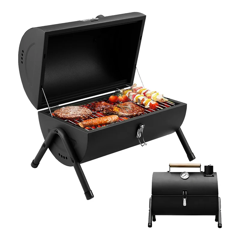 Wholesale Supplier Easily Assembled Mini Portable Camping Oven Israel Stainless Steel Charcoal Outdoor Barbecue Grill