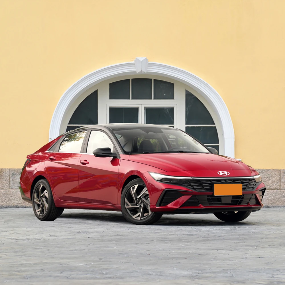 2024 Hyun-dai Elantra compact sedan gasoline vehicle cheap car made in China 5-seat