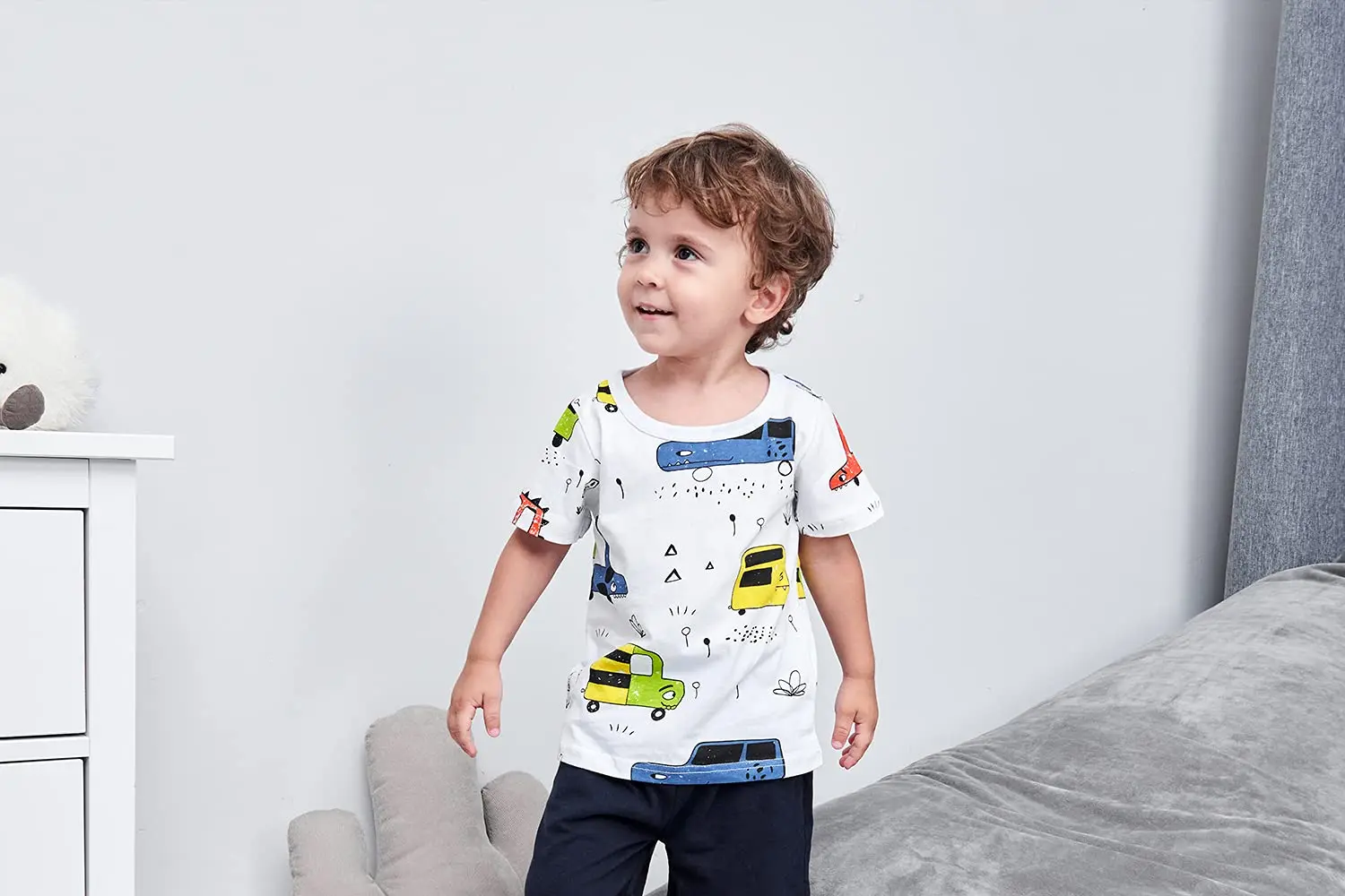 2022 Boy Short Sleeve T-shirt And Shorts Kid Brand New Design Wear  2 Pcs Summer Outfit Clothing Set/