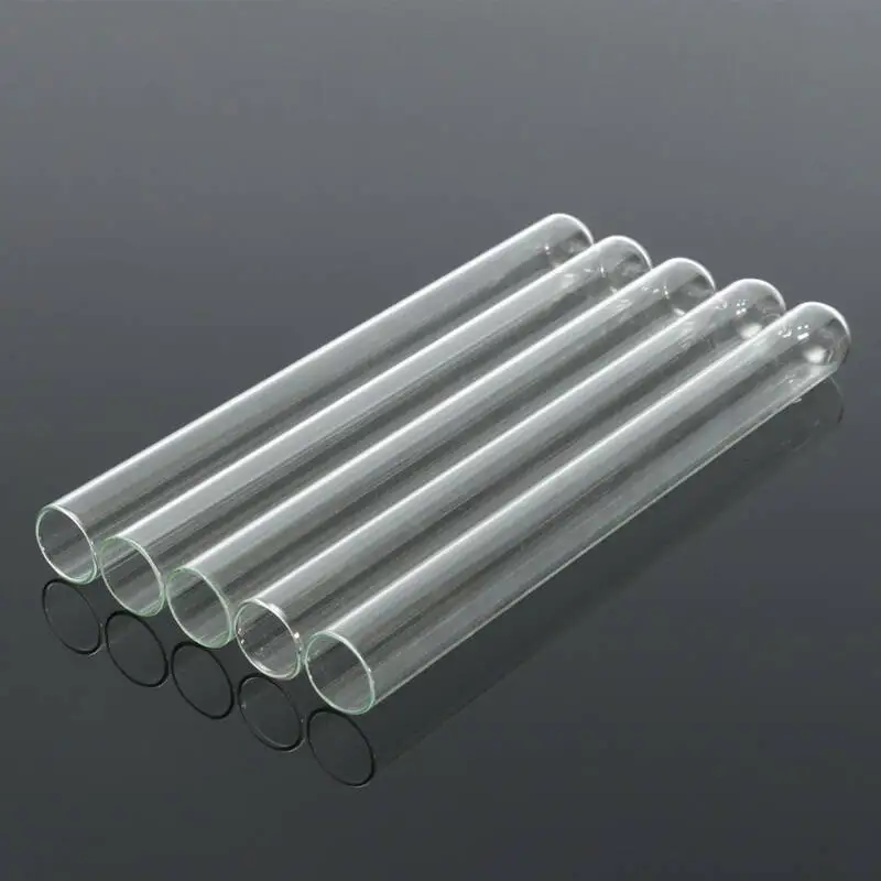 Clear Glass Test Tubes for Laboratory Round Bottom Test Tube