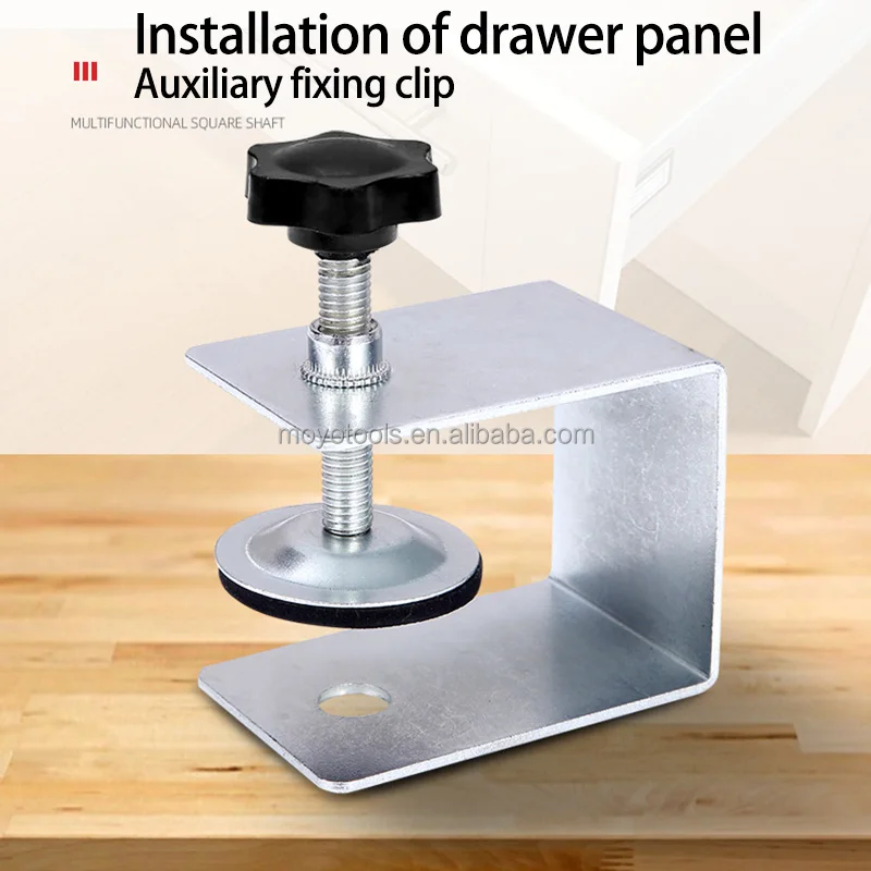 Woodworking Jig Cabinet Tool Steel Drawer Panel Clips Home Furniture Accessories Front Installation Clamps Hand Tool