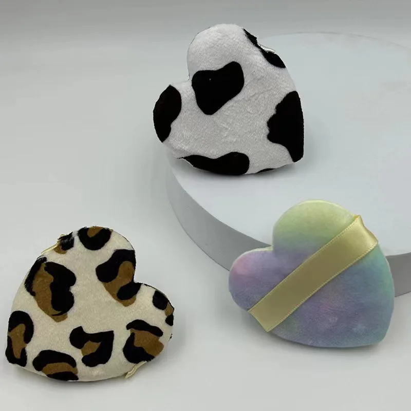 Makeup Tool Beauty Sponges Blender Heart Shape Puffs Cotton Powder Puff Makeup Tool Beauty Sponges Blender for Cosmetic