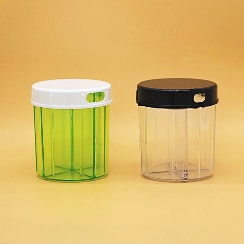 Wholesale Custom Logo hot sales  Four grid  Vitamin Capsule box organizer Anti-scratch Pill Box Case medicine box