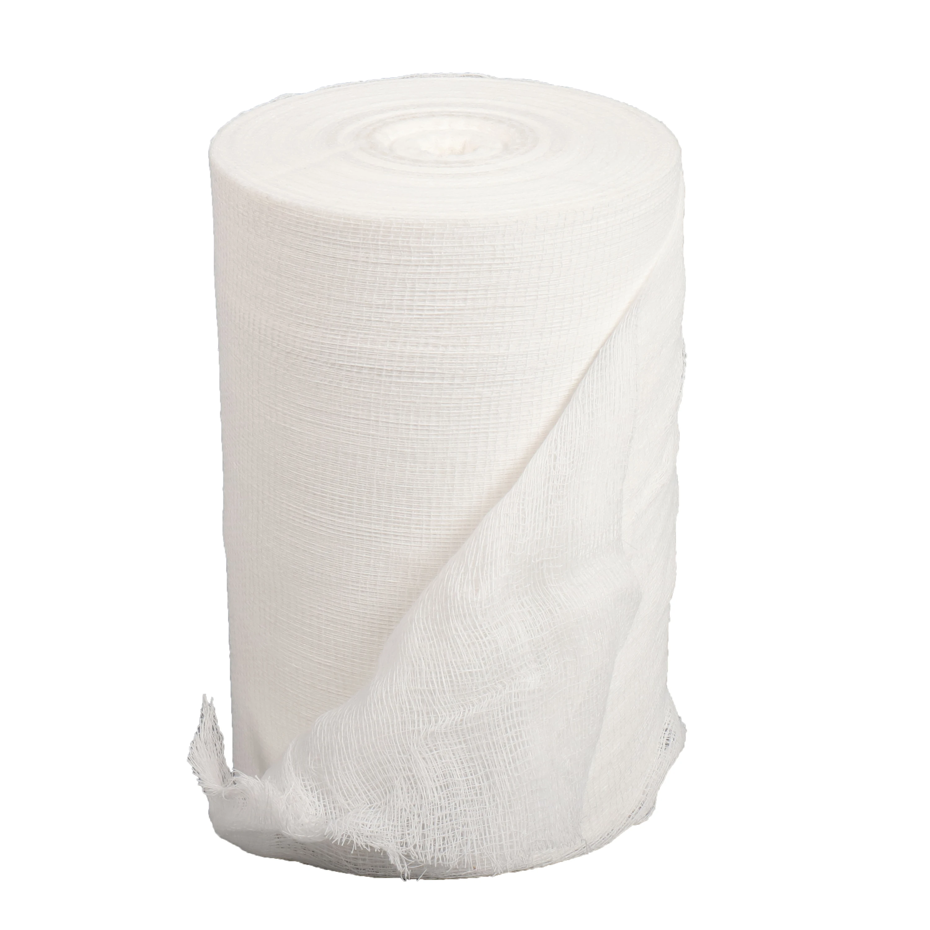 Gauze Manufacturer 100 yards Jumbo Roll Medical Surgical Absorbent Cotton Gauze Roll