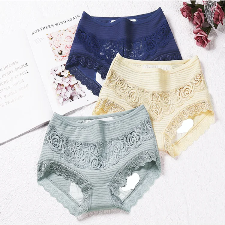  Absorbent protective abdominal physiological underwear anti-side leakage constraint sanitary pants menstrual