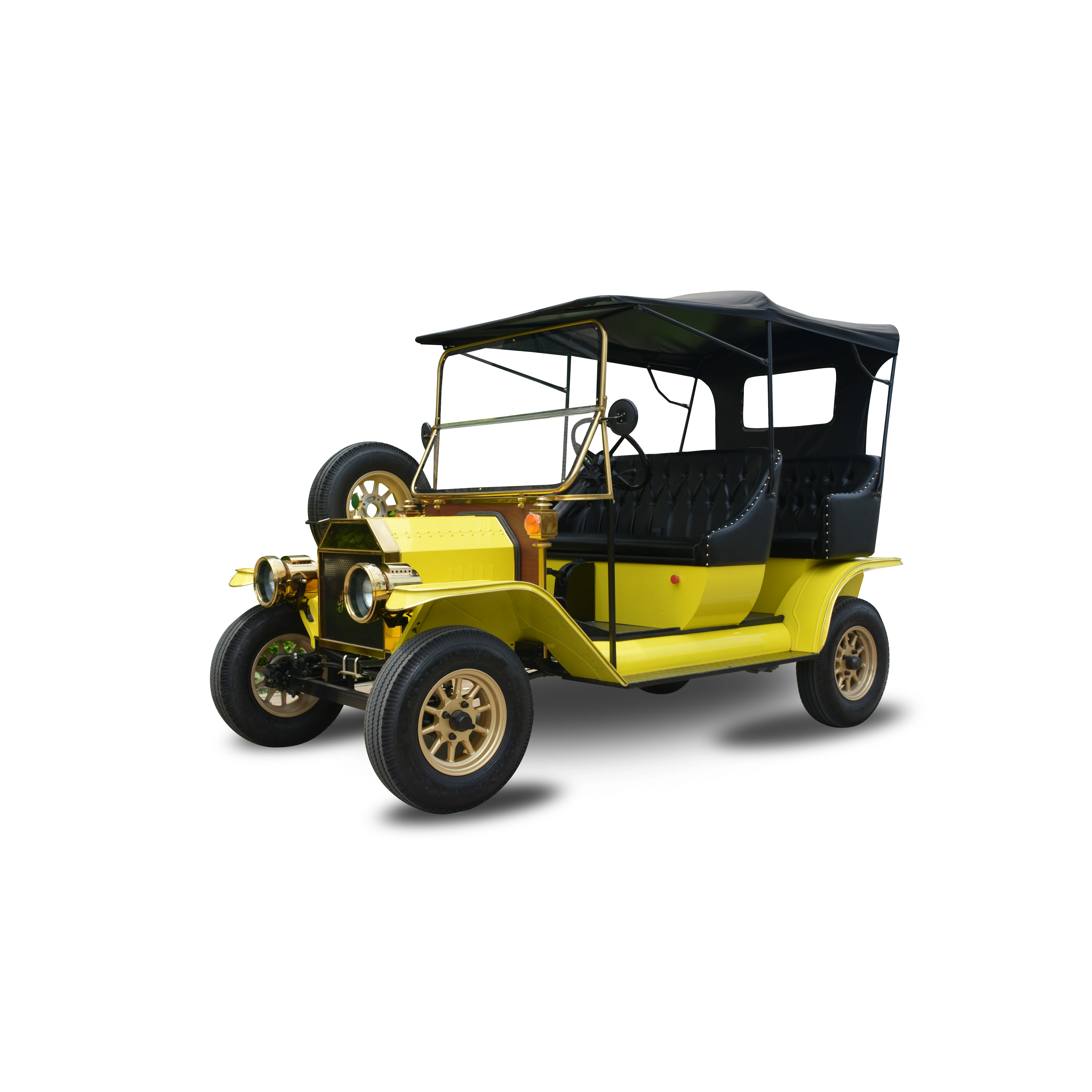 Rariro 5 seats vintage golf cart buggy for Station, Port, Airport, Mall, School, Villa, Pedestrian Street, Hotel, Golf Course