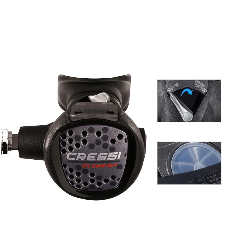 Dive Equipment Scuba Diving Regulator Set with Air Pressure Gauge