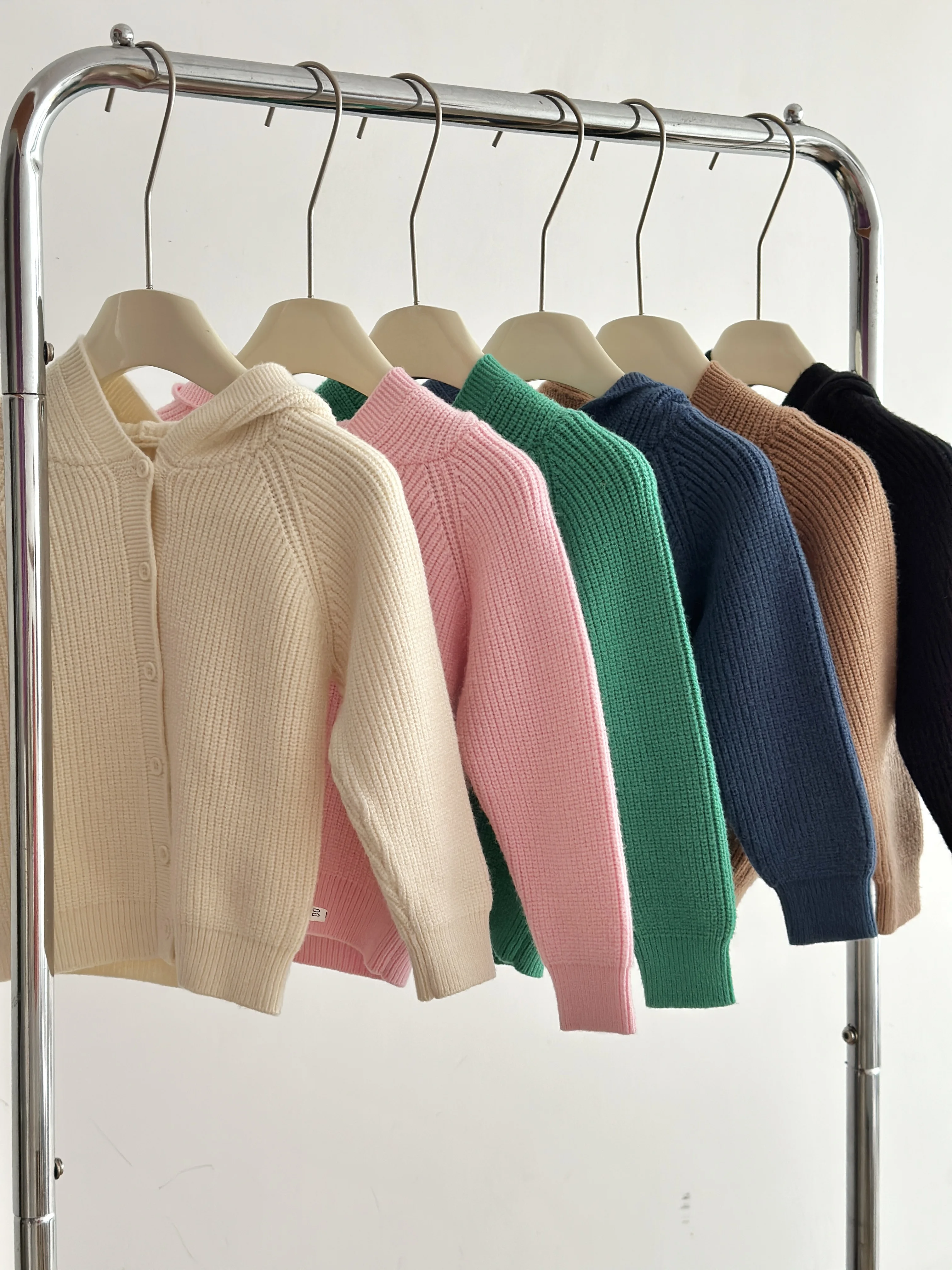 Purorigin baby clothes fashion cardigan sweaters wholesale knitted baby sweater autumn chunky cardigan oversized knit sweater