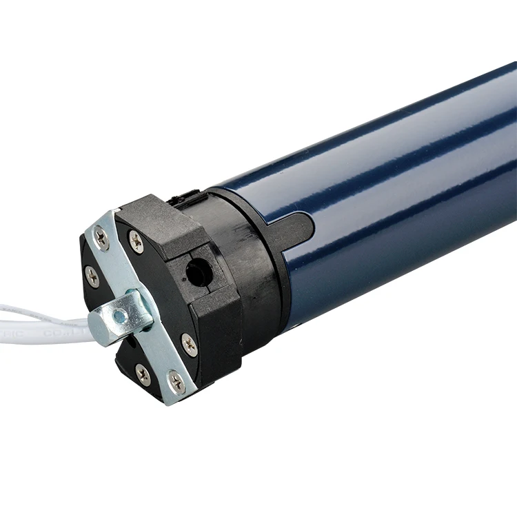 Low Price 45Mm 50Nm  Electronic Tubular Motor With Receiver Built In Roller Shutter Motor