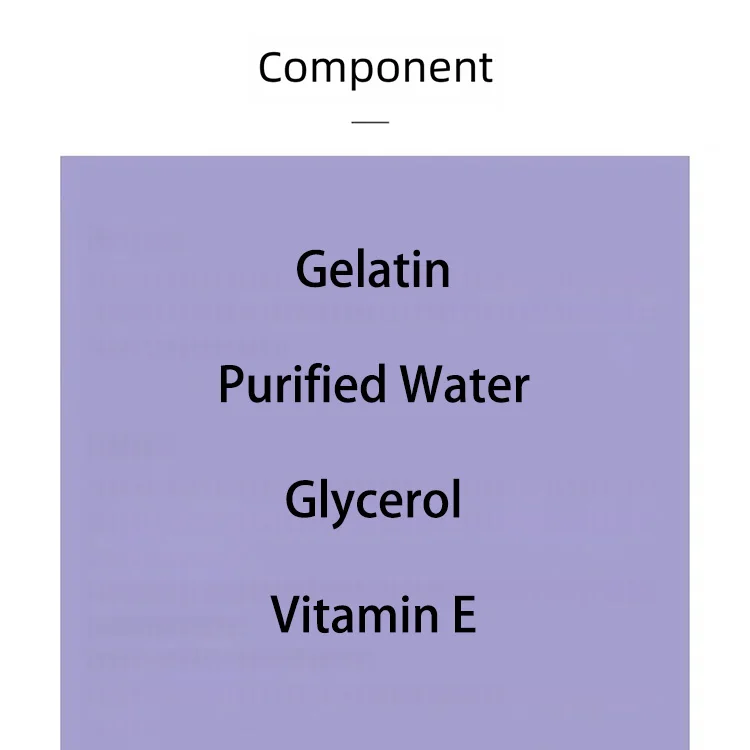 Nutritional Supplements Regulating Blood Lipids Soft Deep Sea Fish Oil Capsules