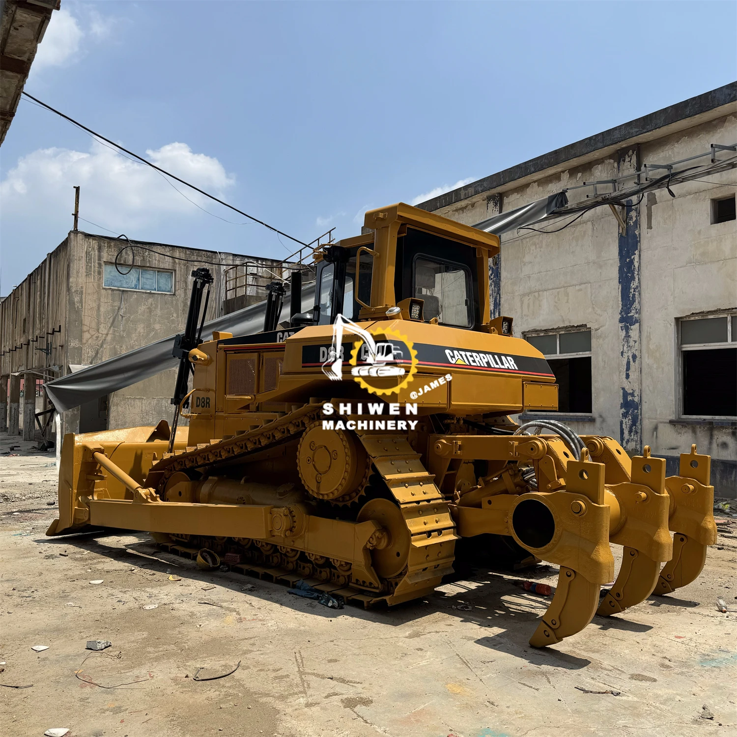 Low working hours Caterpillar D8R Bulldozers Used Japan CATD8R D7R D7H D6R D9R Bulldozer For High Work Efficient On Hot Sale