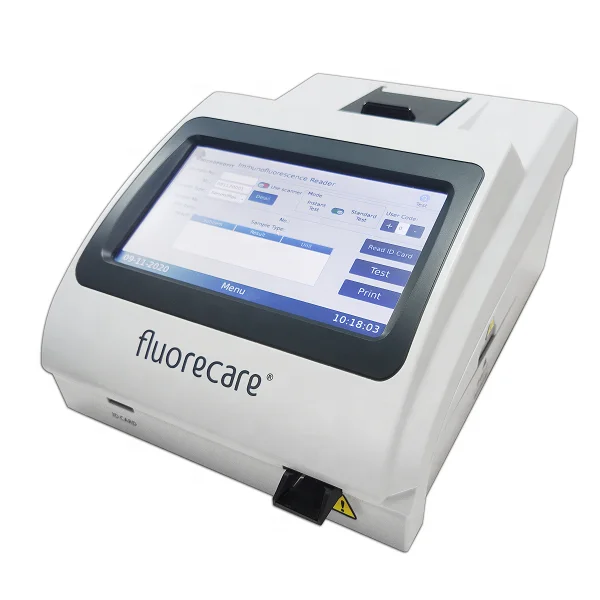 Dry-type Immunofluorescence Quantitative Analyzer Total IgE f-PSA, CA125, CA 199, CA-153*, Ferritin same as ichroma 2