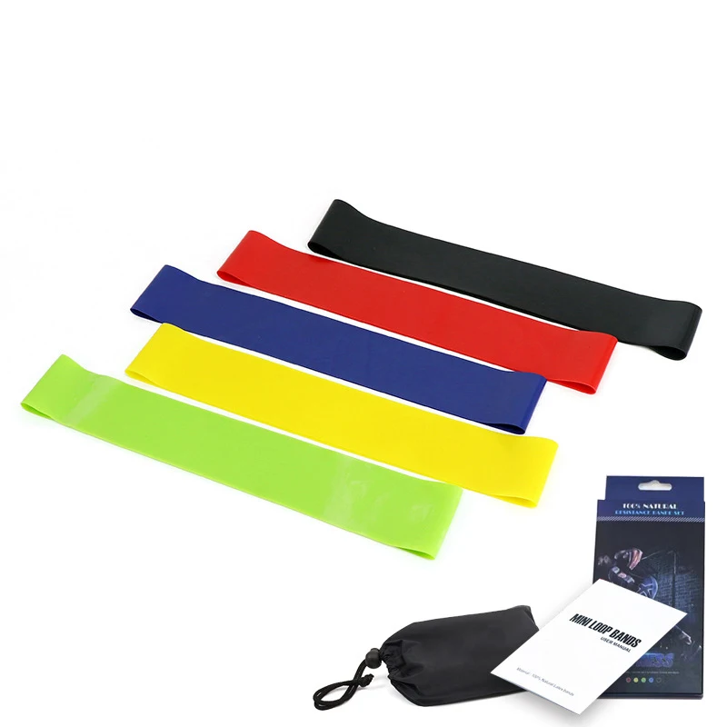 Hot Sale Flat Resistance Exercise Bands Home Gym Body Exercises Using Resistance Bands for Pull Ups