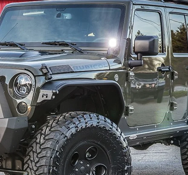 Алюминиевые наконечники м для крыла Jeep JK