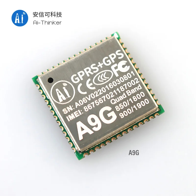 Ай-мыслитель GPRS SoC встроенный A9G GPRS GPS BDS модуль для IOT решение автоматизации