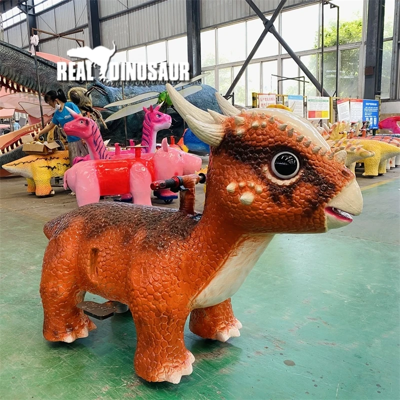 Animatronic dragon rides amusement machine electric dinosaur car