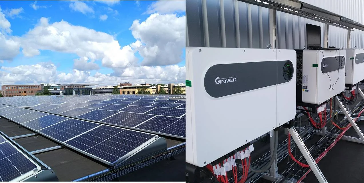 Solar Hybrid on off Grid Growatt 5kw SPF 5000TL3 BH Inverter Lead Acid Lithium Battery Sotrage System