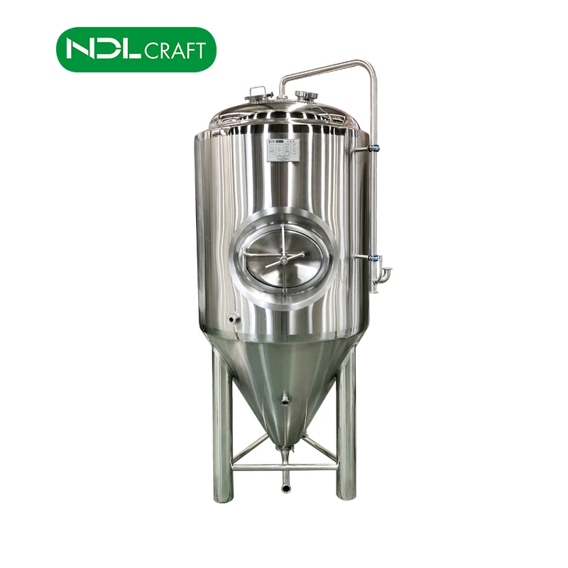 Pub/restaurant/Bar Used Jacketed Conical 1000L Stainless Steel Fermenter