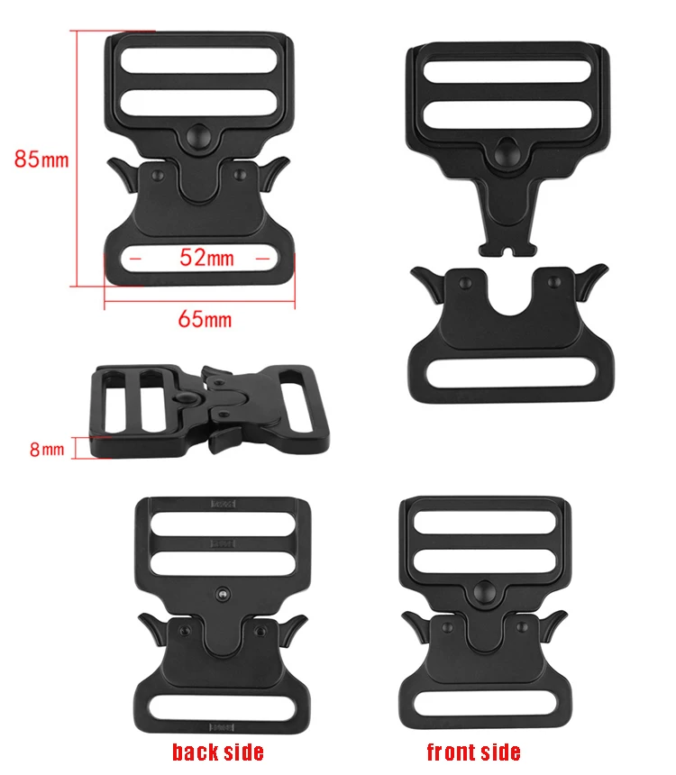 turun metal buckle 32mm  quick side release tactical cobra buckle manufacturer 45mm quick release buckle for dog harness
